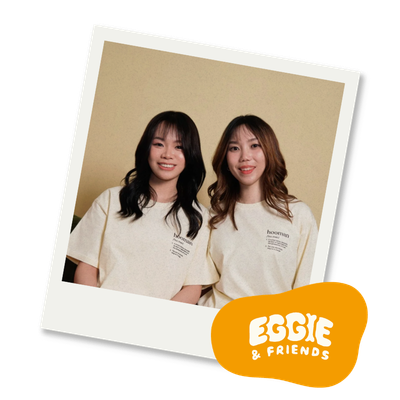 The founders of Eggie and Friends