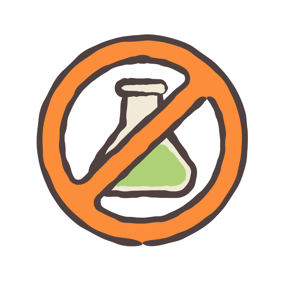 Main Home Page- Elementor No harsh ingredients illustration