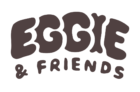 eggie logo (brown)